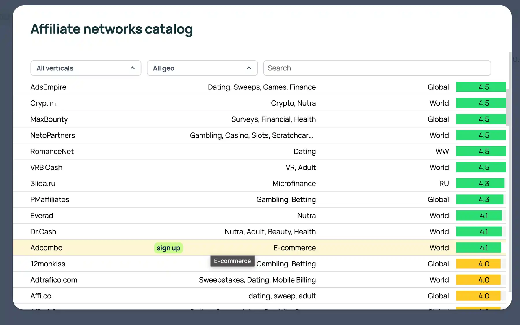 Binom Affiliate Network Integration