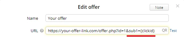 Binom Offer Links